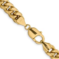 14k Yellow Gold 9.3mm Miami Cuban Chain Necklace