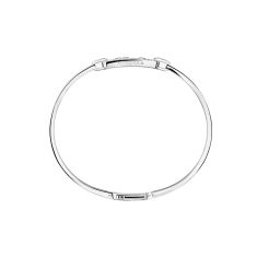 Messika Move Classique 1/3ctw Diamond 18k White Gold Bangle Bracelet