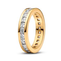 Pandora Eternity Channel Gold-Plated Ring