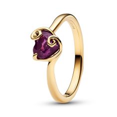 Pandora - Disney, The Nightmare Before Christmas Sally Purple Heart Gold-Plated Ring Pandora - Disney, The Nightmare Before Christmas Sally Purple Heart Gold-Plated Ring