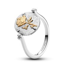 Pandora Rose Two-Tone Reversible Medallion Ring