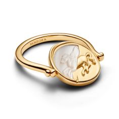 Pandora Pegasus Two-Tone Reversible Medallion Ring