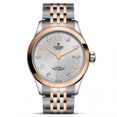 image of 1926 28mm Diamond-Set Dial Two-Tone Stainless Steel Watch M91351-0002 with sku:20096798