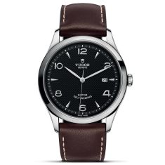 1926 41mm Black Dial Brown Leather Strap Watch M91650-0008