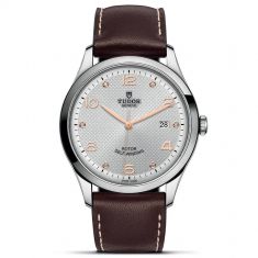 1926 41mm Diamond-Set Dial Brown Leather Strap Watch M91650-0007