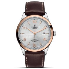 1926 41mm Rose Gold Bezel Brown Leather Strap Watch M91651-0005