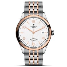 1926 White Dial Rose Gold Bezel Two-Tone Stainless Steel Watch 39mm - M91551-0009