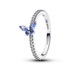 Pandora Sparkling Blue Butterfly Ring