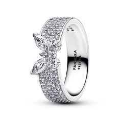 Pandora Sparkling Butterfly Bold Ring