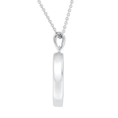 1/10ctw Diamond Sterling Silver Tree of Life Pendant