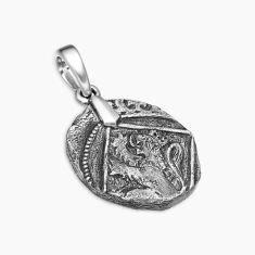 David Yurman Shipwreck Coin Amulet in Sterling Silver 1