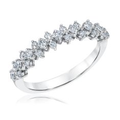 1/2ctw Diamond White Gold Fashion Ring