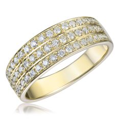 1/2ctw Diamond Yellow Gold Ring