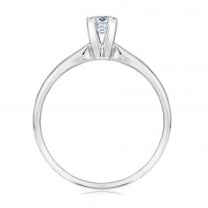 1/3ct Princess Diamond Solitaire White Gold Engagement Ring - Solitaire Collection