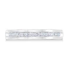 1/4ctw Round Diamond White Gold Wedding Band | Embrace Collection