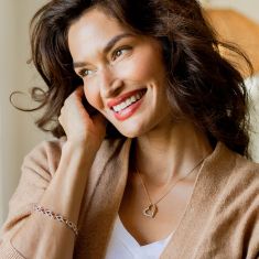 1/5ctw Diamond Heart Yellow Gold Pendant Necklace