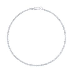 1ctw Diamond White Gold Tennis Bracelet