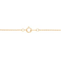 1ctw Lab Grown Diamond Circle Yellow Gold Pendant Necklace