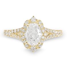 Women's Oval Cut Shaped Diamond Engagement & Wedding Rings | REEDS Jewelers
