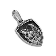 Men's David Yurman St. Michael Amulet in Sterling Silver, 26mm