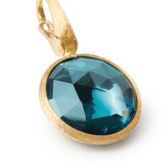 Marco Bicego Jaipur Color 18K Yellow Gold London Blue Topaz Pendant