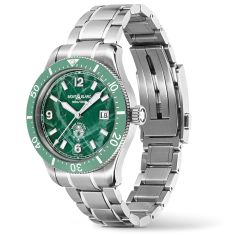 Montblanc Iced Sea Automatic Date Green Dial Stainless Steel Watch 41mm - MB129373