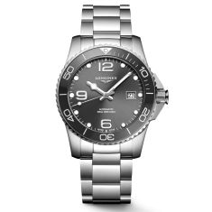 Longines HydroConquest Automatic Grey Dial Stainless Steel Watch 41mm - L37814766 Longines HydroConquest Automatic Grey Dial Stainless Steel Watch 41mm - L37814766