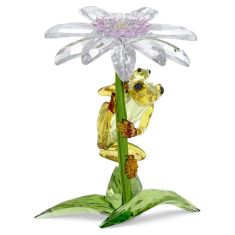 Swarovski Crystal Idyllia Frogs and Flower