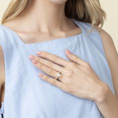 2ctw Marquise Lab Grown Diamond 14k Yellow Gold Engagement and Wedding Ring Bridal Set