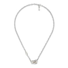 Gucci G Cube Sterling Silver Necklace