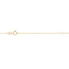 14k Yellow Gold Polished Teardrop Pendant Necklace