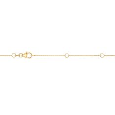 14k Yellow Gold Cross Pendant Necklace