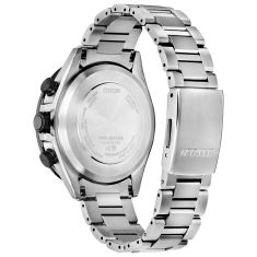 Citizen Attesa Grey Dial Titanium Bracelet Watch 45mm - CC4058-67X