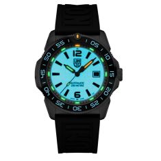 Luminox Pacific Diver Automatic Midnight Mariner White Dial Black Rubber Strap Watch Set 42mm - XS.3101.H.SET