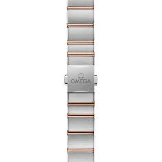 OMEGA Constellation Quartz Blue Aventurine Diamond Dial Steel and Sedna Gold Watch 25mm - O13120256053002