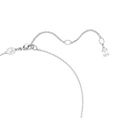 Swarovski Crystal Matrix Gradient Cubic Zirconia Rhodium-Plated Necklace