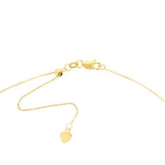 Mama Script 10k Yellow Gold Necklace