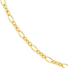 10k Yellow Gold 5.75mm Oval Link Chain Necklace