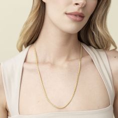 10k Yellow Gold 3.2mm Miami Cuban Chain Necklace