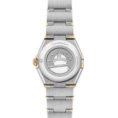 OMEGA Constellation Quartz Silver Dial Steel and  Yellow Gold Watch 28mm - O13120286002002
