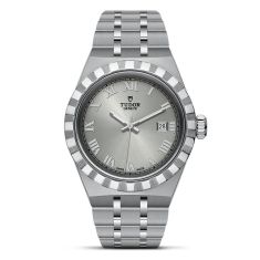 TUDOR Royal Silver Dial Stainless Steel Watch 28mm - M28300-0001