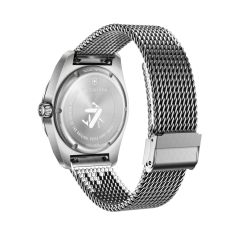 Victorinox Swiss Army Quartz Blue Dial Mesh Stainless Steel Watch 42mm - 242042