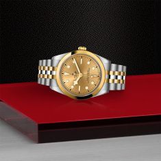 Black Bay 36 S&G Champagne Dial Stainless Steel and Yellow Gold Watch 36mm - M79643-0005