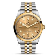 Black Bay 36 S&G Champagne Dial Stainless Steel and Yellow Gold Watch 36mm - M79643-0005