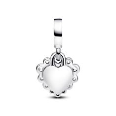 Pandora Sparkling Heart Double Dangle Charm