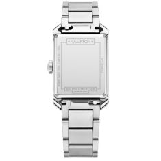 Baume & Mercier Hampton 10740 Quartz White Dial Stainless Steel Watch 43mm - BMM0A10740