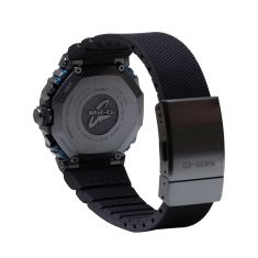 Casio G-Shock MR-G Blue Kigumi Dial Black Strap Solar Connected Watch - MRG-B2100R-2A