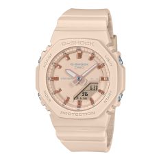 Casio G-Shock Analog-Digital Metallic Index Pink Resin Strap Watch - GMAP2100M-4A