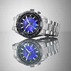Citizen Eco-Drive Attesa UNITE with BLUE Super Titanium Limited Edition Watch 40.6mm - CB0288-65L