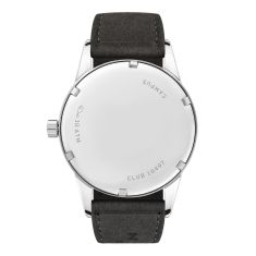 NOMOS Club Campus Night Sky Blue Dial Gray Vegan Velour Strap Watch 38mm - 722.GB